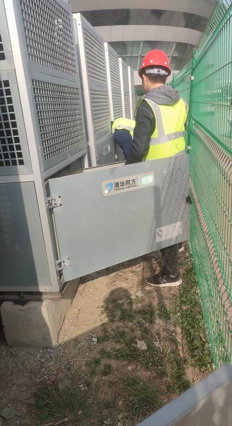 空氣源熱泵施工案例