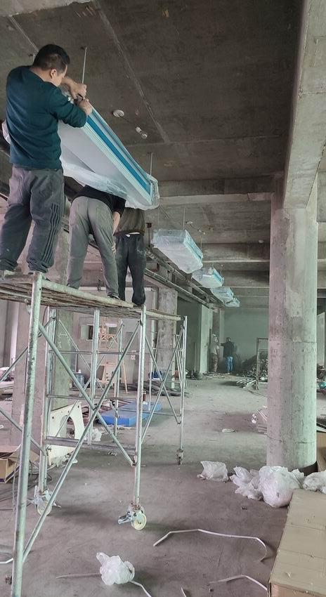 空氣源熱泵施工案例